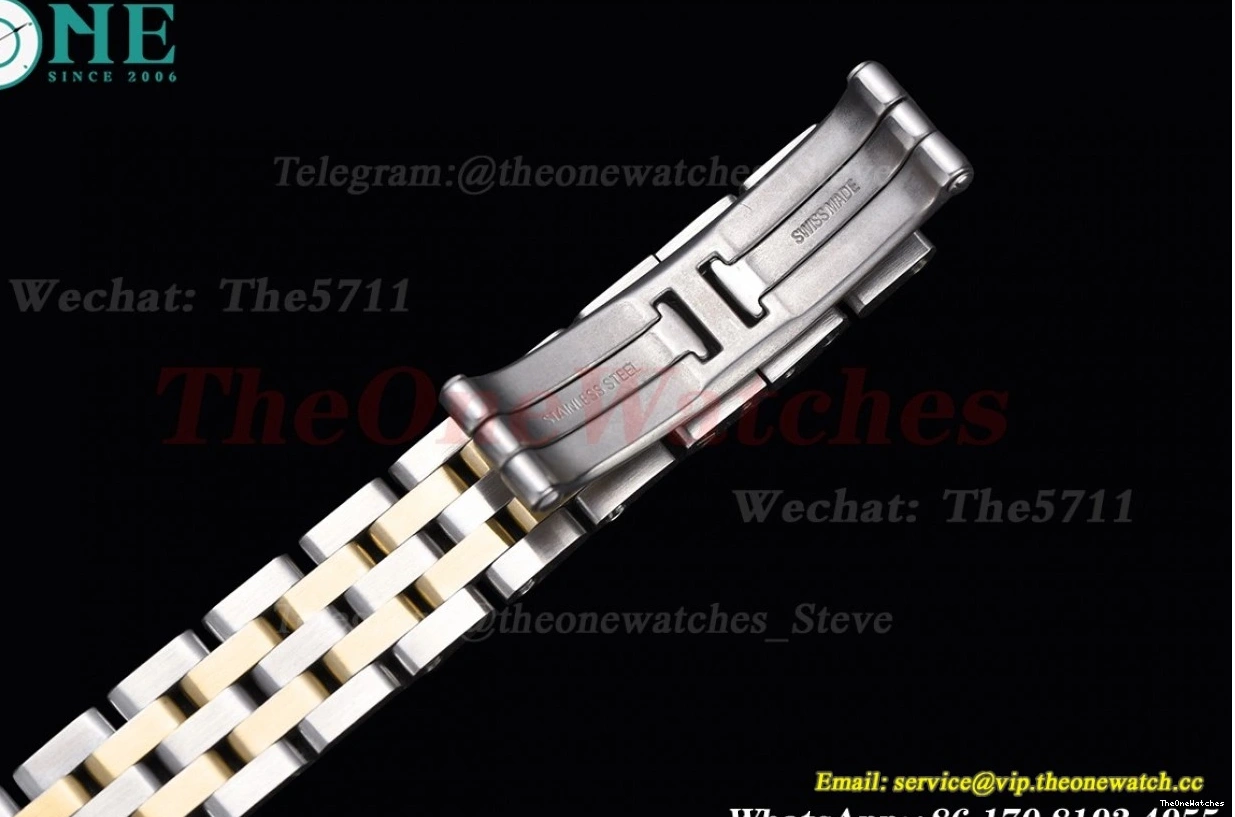 Dia YG SS Ladies White De Swiss 8848F Dial Secrete Panthere 22mm Qtz 0115